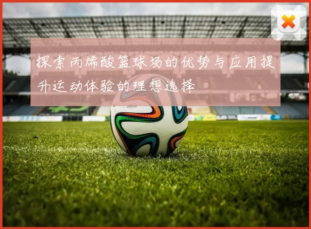 探索丙烯酸篮球场的优势与应用提升运动体验的理想选择